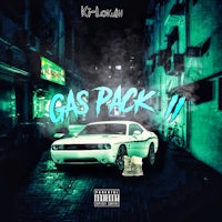 the cover of gas pack ii with a car in the background